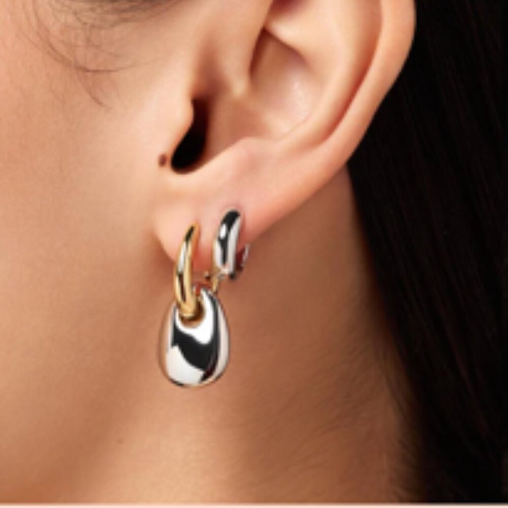 Ana Luisa Two-tone earrings